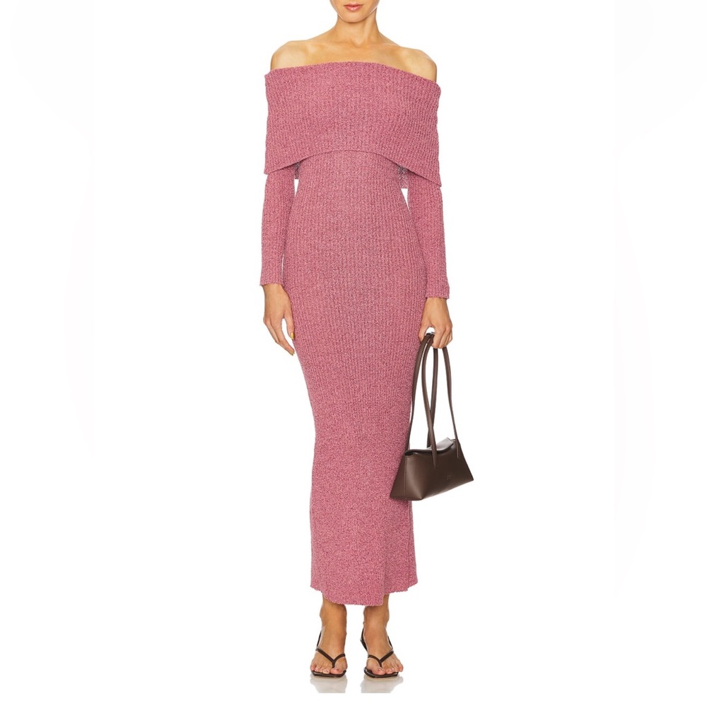 Lenora Off-Shoulder Knit Dress